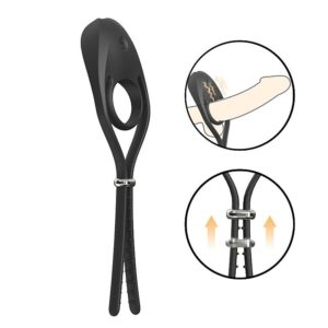 ANILLO PENEANO VIBRADOR, REGULABLE - Recargable USB