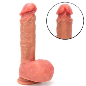 Dildo con ventosa - 20,5 x 4cm
