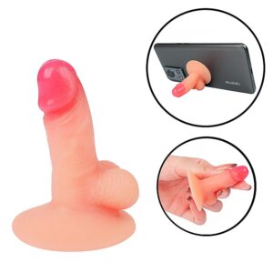 SOPORTE PARA CELULAR - DILDO SIMIL PIEL