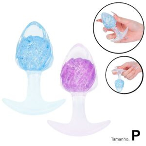 PLUG ANAL DE SILICONA - P - 8,7 x 3,2cm